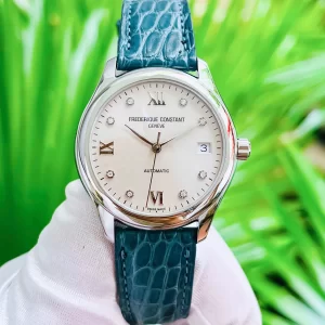 MẶT TRƯỚC KHÓA BƯỚM GÓC NGHIÊNG TRÁI ĐÁY LỘ MÁY BÊN HÔNG GÓC NGHIÊNG Frederique Constant Ladies Automatic Fc-303lgd3b6 - CHÍNH HÃNG GIÁ TỐT